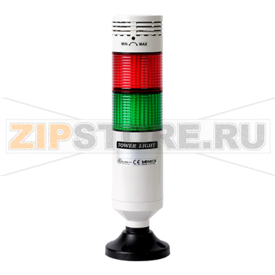 Колонна сигнальная, светодиодная, модульная, Ø: 56 мм Autonics PTE-AGX-202-RG 