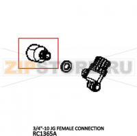 3/4"-10 JG female connection Unox XVC 505E