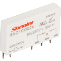 Реле интерфейсное (1CO), 6A, 6VDC Shenler RNC1CO006
