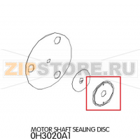 Motor shaft sealing disc Unox XF 133