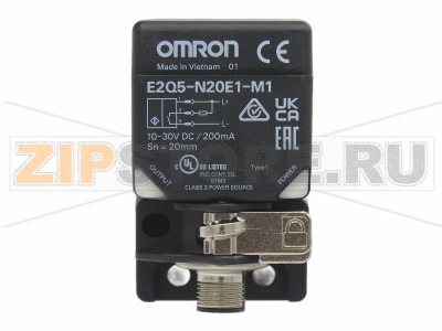 Датчик индуктивный Omron E2Q5-N20E1-M1 