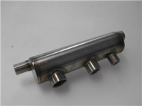 TUBO INOX ø 52x200 mm 3/8 3/4 1/2MF