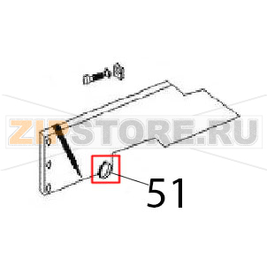 Grommet Ø: 29-37 Angelo Po FC241G Grommet Ø: 29-37 Angelo Po FC241GЗапчасть на деталировке под номером: 51