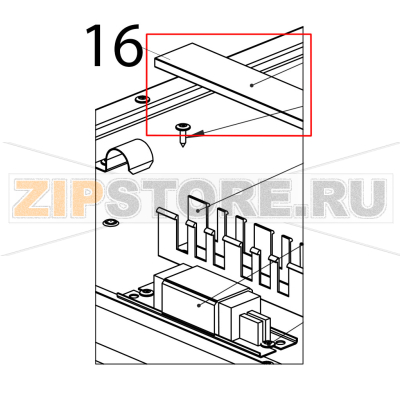 Крышка короба электрической проводки L=1000 Polair DM110Sd-S Крышка короба электрической проводки L=1000 Polair DM110Sd-SЗапчасть на деталировке под номером: 16