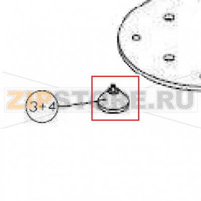 Sucker foot with screw Vema CE 2083E Sucker foot with screw Vema CE 2083EЗапчасть на деталировке под номером: 3+4Название запчасти Vema на английском языке: Sucker foot with screw Vema CE 2083E