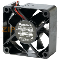 Вентилятор осевой 24 В/DC, 22.2 м³/ч, (ДхШхВ) 60x60x25 мм Panasonic ASFN64392
