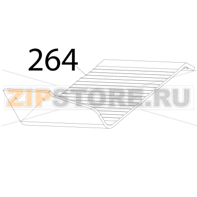 Piatto est. CE oss. Sirman Mirra 300 Y09 Piatto est. CE oss. Sirman Mirra 300 Y09Запчасть на деталировке под номером: 264
