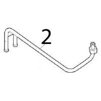 Water burner pipe ass. y Angelo Po 04WCP1EM