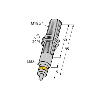 Датчик индуктивный Turck BI5-EM18D-VP6X/S120 
