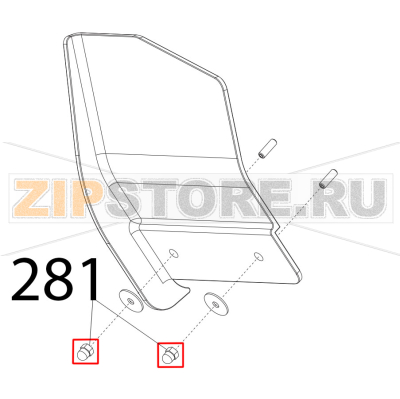Dado cieco DIN1587, M5 Sirman Mirra 250 C Dado cieco DIN1587, M5 Sirman Mirra 250 CЗапчасть на деталировке под номером: 281