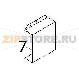 Protezione cerniera Angelo Po 1G1PE2E Protezione cerniera Angelo Po 1G1PE2EЗапчасть на деталировке под номером: 7