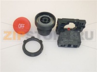 SHAVED BUTTON RED &#039;OFF&#039; SYMBOL