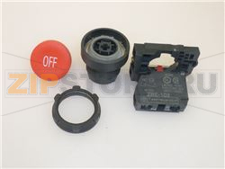 SHAVED BUTTON RED &#039;OFF&#039; SYMBOL 