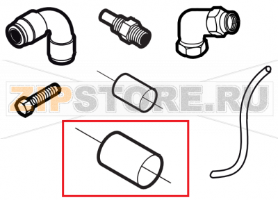 Silicon sleeve Lainox NAEB101R   Silicon sleeve Lainox NAEB101RЗапчасть на сборочном чертеже под номером: 40Название запчасти на английском&nbsp;языке: Silicon sleeve Lainox NAEB101R