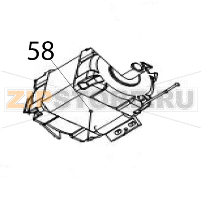Motor Hurakan HKN-HM300M Motor Hurakan HKN-HM300MЗапчасть на деталировке под номером: 58
