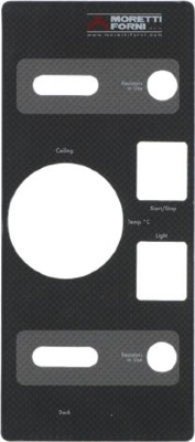 CONTROL PANEL LABEL PIZZY MONO 