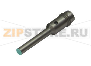 Индуктивный датчик Inductive sensor NBB1,5-4M25-E1-V3 Pepperl+Fuchs General specificationsSwitching functionNormally closed (NC)Output typeNPNRated operating distance1.5 mmInstallationflushOutput polarityDCAssured operating distance0 ... 1.215 mmActuating element4.5 mm x 4.5 mm x 1 mmReduction factor rAl 0.45Reduction factor rCu 0.36Reduction factor r304 0.87Reduction factor rBrass 0.56Nominal ratingsOperating voltage10 ... 30 VSwitching frequency0 ... 3000 HzHysteresis1 ... 15  %Reverse polarity protectionreverse polarity protectedShort-circuit protectionpulsingVoltage drop&le 3 VOperating current0 ... 200 mAOff-state current0 ... 0.1 mA typ. 0.1 &microA at 25 °CNo-load supply current&le 10 mASwitching state indicatorLED, yellowApprovals and certificatesUL approvalcULus Listed, General PurposeCSA approvalcCSAus Listed, General PurposeCCC approvalCCC approval / marking not required for products rated &le36 VAmbient conditionsAmbient temperature-25 ... 70 °C (-13 ... 158 °F)Mechanical specificationsConnection typeConnector M8 x 1 , 3-pinHousing materialStainless steel 1.4305 / AISI 303Sensing facePOMHousing diameter4 mmDegree of protectionIP67