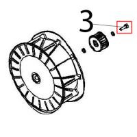 Screw M10x35 Angelo Po FX101E1