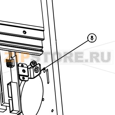 Кронштейн платы Datamax A-4408 Mark II RH Кронштейн платы Datamax A-4408 Mark II RHЗапчасть на сборочном чертеже под номером: 8Название запчасти Datamax на английском языке: SUPPORT CARD CAGE