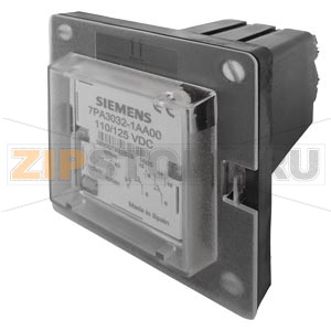 реле контроля цепи отключения 1-фазн. вспом. напряжение: 24/30 В DC реле без цоколя Siemens 7PA3012-1AA00-0 