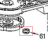 Ring, planetary retaining KitchenAid 5K5SS