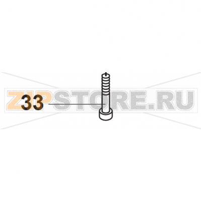 Screw M10x90 Bear Varimixer AR40 VL-1S                                                                              Screw M10x90 Bear Varimixer AR40 VL-1SЗапчасть на сборочном чертеже под номером: 33Название запчасти на датском&nbsp;языке: Screw M10x90 Bear Varimixer AR40 VL-1S