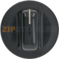 KNOB ELBA BLACK ø 40 mm