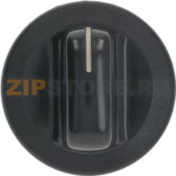 KNOB ELBA BLACK ø 40 mm 