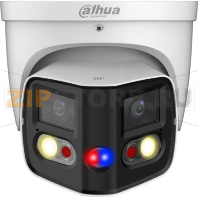 IP-видеокамера, купольная Dahua DH-IPC-PDW3849P-A180-E2-AS-PV-0280B 
