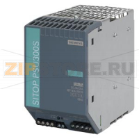 SITOP PSU300S 20 A СТАБИЛИЗИРОВАННЫЙ БЛОК ПИТАНИЯ ВХОД: 3Ф ~400-500 В ВЫХОД: =24 В/20 A Siemens 6EP1436-2BA10