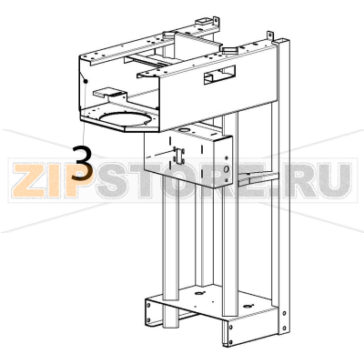 Lower body Escher PM 60-V Lower body Escher PM 60-VЗапчасть на деталировке под номером: 3