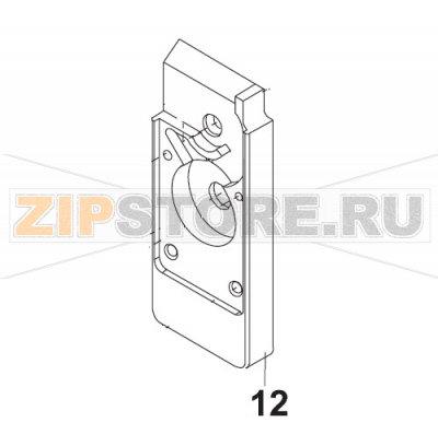 Supporting Piece for AR30/40L Bear Varimixer AR40 VL-1S                                                        Supporting Piece for AR30/40L Bear Varimixer AR40 VL-1SЗапчасть на сборочном чертеже под номером: 12Название запчасти на датском&nbsp;языке: Supporting Piece for AR30/40L Bear Varimixer AR40 VL-1S