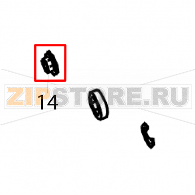 Collar (6*8*4F) Sato LT408 LH Collar (6*8*4F) Sato LT408 LHЗапчасть на деталировке под номером: 14Название запчасти на английском языке: Collar (6*8*4F) Sato LT408 LH.