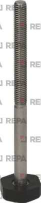 HEXAGONAL FOOT ø 23x10 mm 