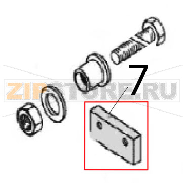 Magnet Angelo Po C165D Magnet Angelo Po C165DЗапчасть на деталировке под номером: 7