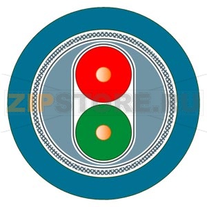 SIMATIC NET, ССТАНДАРТНЫЙ КАБЕЛЬ PB FC IS GP, ШИННЫЙ ДВУХПРОВОДНЫЙ КАБЕЛЬ ДЛЯ СЕТЕЙ PROFIBUS, ЭКРАНИРОВАННЫЙ, СПЕЦИАЛЬНО ДЛЯ БЫСТРОГО МОНТАЖА, МАКС. ДЛИНА ОТРЕЗКА: 1000 M, МИНИМАЛЬНАЯ: 20 M, ПРОДАЖА ПО МЕТРАЖУ Siemens 6XV1831-2A 