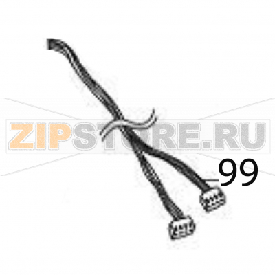 Head cable set-LF Sato CG408TT Head cable set-LF Sato CG408TTЗапчасть на деталировке под номером: 99Название запчасти на английском языке: Head cable set-LF Sato CG408TT.