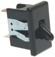 ЧЕРНАЯ ДВУХПОЛЮСНАЯ КНОПКА РЫЧАГА