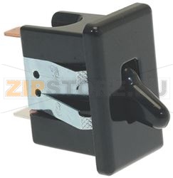 ЧЕРНАЯ ДВУХПОЛЮСНАЯ КНОПКА РЫЧАГА 