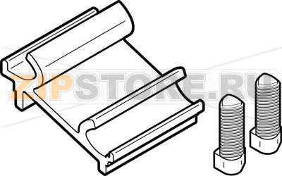Комплект переходников Festo DHAM-ME-N2-50-CL 