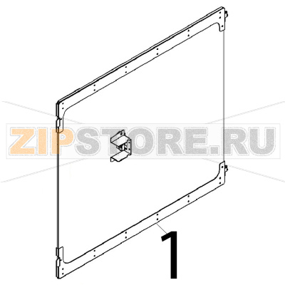 Gr. vetro interno porta Angelo Po FX82E2T Gr. vetro interno porta Angelo Po FX82E2TЗапчасть на деталировке под номером: 1