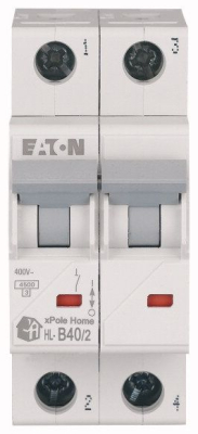 Выключатель модульный автоматический (МСВ) Eaton HL-B40/2 