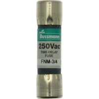 Предохранитель, 0.75 A, AC 250 В, 10x38 мм, UL, CSA, с задержкой Eaton BUSS MIDGET FUSE