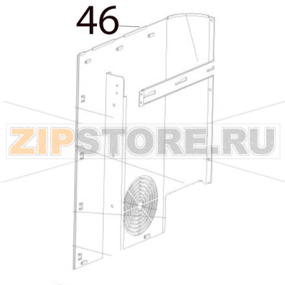 Left lid Hurakan HKN-IMSD15 Left lid Hurakan HKN-IMSD15Запчасть на деталировке под номером: 46