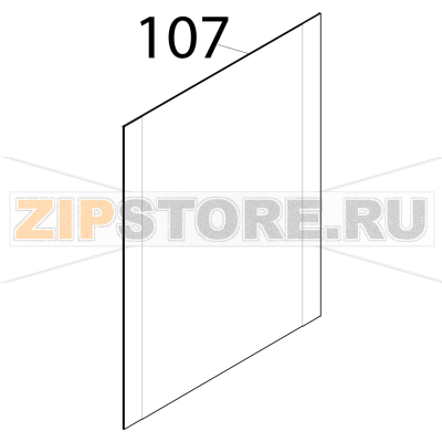 Vetro esterno serigrafato Tecnoeka KF 1010 EV UD Vetro esterno serigrafato Tecnoeka KF 1010 EV UDЗапчасть на деталировке под номером: 107