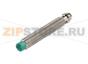 Индуктивный датчик Inductive sensor NCN2-8GM50-Z0-V3 Pepperl+Fuchs General specificationsSwitching functionNormally open (NO)Output typeTwo-wireRated operating distance2 mmInstallationnon-flushOutput polarityDCAssured operating distance0 ... 1.62 mmActual operating distance1.8 ... 2.2 mm typ.Reduction factor rAl 0.4Reduction factor rCu 0.39Reduction factor r304 0.75Nominal ratingsOperating voltage5 ... 60 VSwitching frequency0 ... 1200 HzHysteresis1 ... 10  typ. 5  %Reverse polarity protectionreverse polarity tolerantShort-circuit protectionpulsingVoltage drop&le 5 VOperating current2 ... 100 mALowest operating current2 mAOff-state current0 ... 0.5 mA typ.Switching state indicatorLED, yellowApprovals and certificatesUL approvalcULus Listed, General PurposeCSA approvalcCSAus Listed, General PurposeCCC approvalCertified by China Compulsory Certification (CCC)Ambient conditionsAmbient temperature-25 ... 70 °C (-13 ... 158 °F)Mechanical specificationsConnection typeConnector M8 x 1 , 3-pinHousing materialStainless steel 1.4305 / AISI 303Sensing facePBTHousing diameter8 mmDegree of protectionIP67