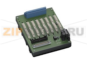Терминальная панель Termination Board HiDTB08-SDC-44C-SC-RA Pepperl+Fuchs SupplyConnectionX20: terminals 3, 5 (+) 4, 6 (-)Nominal voltage24 V DC , in consideration of rated voltage of used isolatorsVoltage drop0.9 V , voltage drop across the series diode on the termination board must be consideredRipple&le  10  %Fusing2 A , in each case for 8 modulesPower dissipation&le  500 mW , without modulesReverse polarity protectionyesRedundancySupplyRedundancy available. The supply for the isolators is decoupled, monitored and fused.Fault indication outputConnectionX20: terminals 1, 2Output typevolt-free contactContact loading30 V DC, 1 AIndicators/settingsDisplay elementsLED PWR1 (Termination Board power supply), green LEDLED PWR2 (Termination Board power supply), green LED LED FAULT (fault indication), red LED- LED lits: module failure- LED flashes: power supply failureDirective conformityElectromagnetic compatibilityDirective 2014/30/EUEN 61326-1:2013 (industrial locations)ConformityElectromagnetic compatibilityNE 21:2012For further information see system description.Degree of protectionIEC 60529:2001Ambient conditionsAmbient temperature-20 ... 60 °C (-4 ... 140 °F)Storage temperature-40 ... 70 °C (-40 ... 158 °F)Mechanical specificationsDegree of protectionIP20ConnectionField sideexplosion hazardous area: 4  screw terminals per module , blueControl sidenon-explosion hazardous area: 1  37-pin Sub-D connectorSupplypluggable screw terminals , blackCore cross-sectionscrew terminals: 0.25 ... 1.5 mm2 (24 ... 12 AWG)Materialhousing: polycarbonate, 10 % glass fiber reinforcedMassapprox. 450 gDimensions150 x 200 x 163 mm (5.9 x 7.9 x 6.42 inch) , height including module assemblyMountingon 35 mm DIN mounting rail acc. to EN 60715:2001Data for application in connection with hazardous areasEU-Type Examination CertificateCESI 11 ATEX 062Marking II (1)G [Ex ia Ga] IIC  II (1)D [Ex ia Da] IIIC  I (M1) [Ex ia Ma] ISafe areaMaximum safe voltage250 V (Attention! Um is no rated voltage.)Galvanic isolationField circuit/control circuitsafe electrical isolation acc. to IEC/EN 60079-11, voltage peak value 375 VDirective conformityDirective 2014/34/EUEN 60079-0:2012+A11:2013 , EN 60079-11:2012 , EN 50303:2000International approvalsCSA approvalControl drawingsee control drawing of correspoding modulesIECEx approvalIECEx CES 11.0022Approved for[Ex ia Ga] IIC [Ex ia Da] IIIC [Ex ia Ma] I