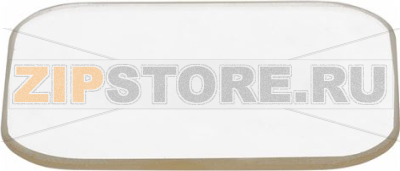 Glas for inner oven lamp 87x72x3mm 