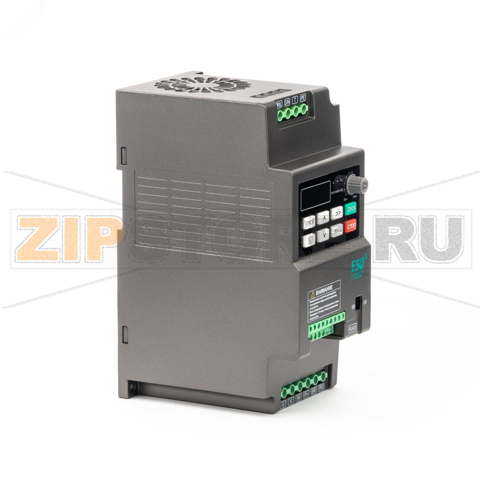 Преобразователь частоты 4 кВт, 380 В, 0-599 Гц, IP20 ESQ 08.04.304426 