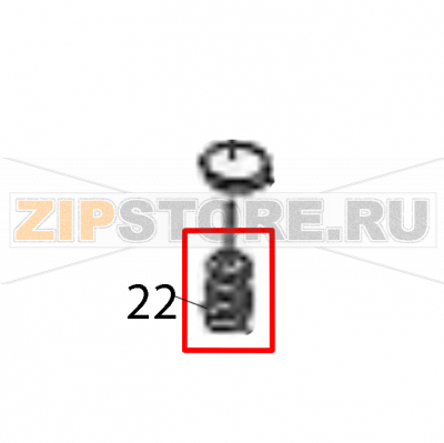 Spring (head) Sato M84Pro Spring (head) Sato M84ProЗапчасть на деталировке под номером: 22Название запчасти на английском языке: Spring (head) Sato M84Pro.
